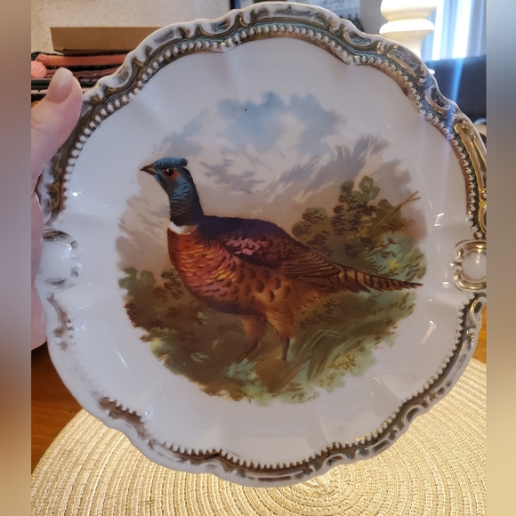 Bavarian Vintage Decorative plate , early 1900s - Picture 6 of 12